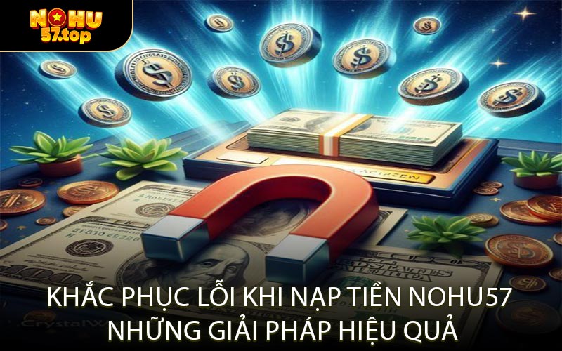 Khắc Phục Lỗi Khi Nạp Tiền NOHU57 Những Giải Pháp Hiệu Quả