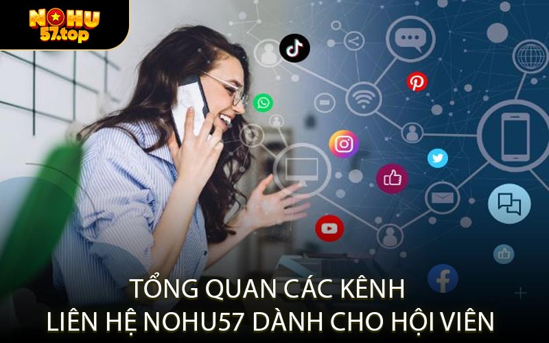 Tổng Quan Các Kênh Liên Hệ NOHU57 Dành Cho Hội Viên